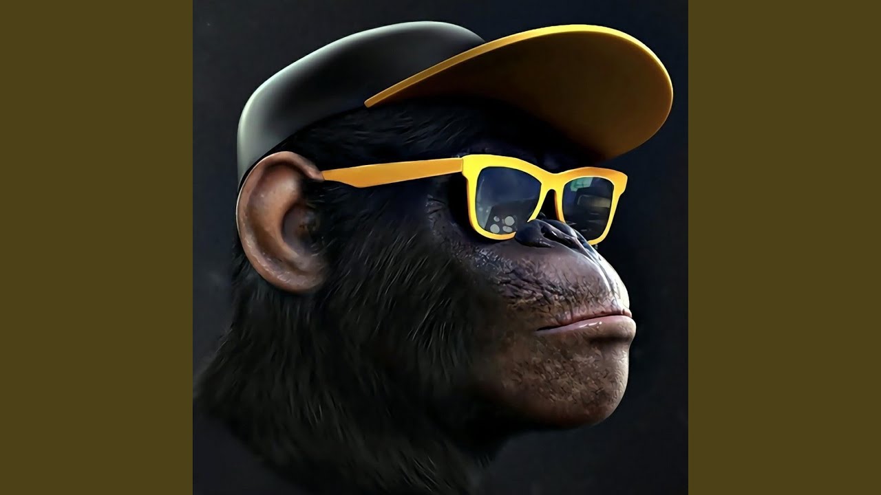 Картина три обезьяны в наушниках очках