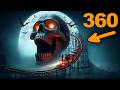 360° HALLOWEEN VR spooky rollercoaster POV HORROR 360 도 롤러코스터 탐험 ジェットコースター