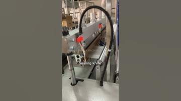 Efficient Double-Line Vest Bag Making Machine in Action – Boost Your Production!