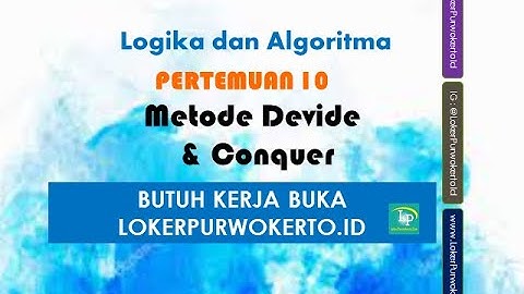 Logika dan Algoritma Pertemuan 10 - Tugas 1