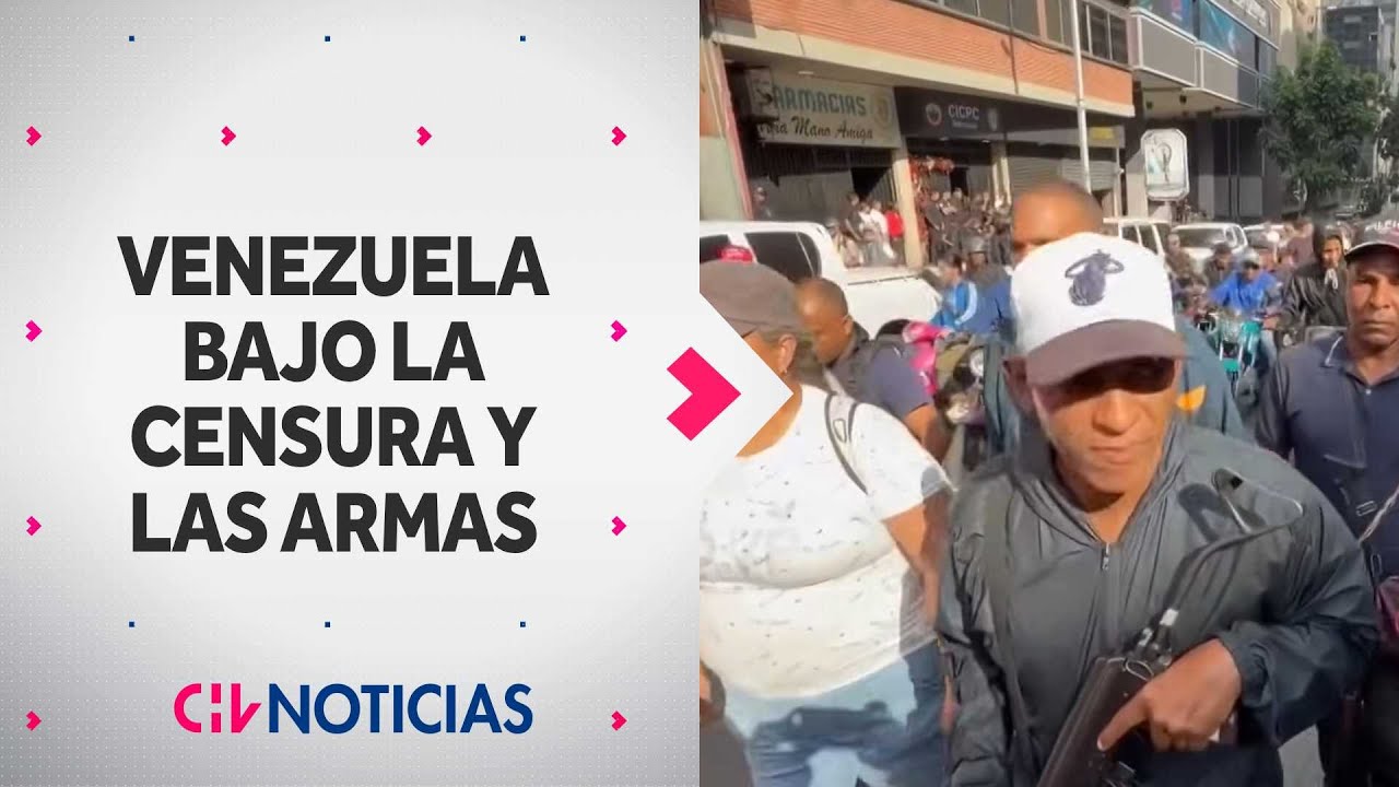 El día a día de Venezuela tras caída de Maduro: Bajo la censura y las armas - CHV Noticias