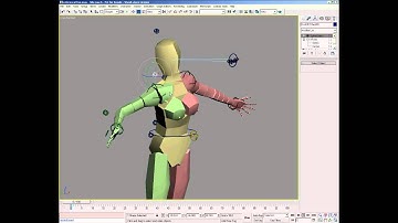 3DS MAX - CG Academy Tutorials Serie 8 ] - [ 1 - Creating The FK Spine - 1