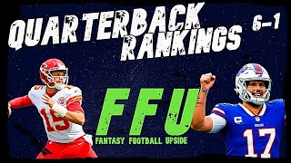 Dominate Your League With These QBs | The Fantasy Football Upside Podcast