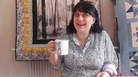 How to make a Christmas table runner with half hexi