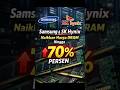 Samsung & SK Hynix Naikkan Harga DRAM Hingga 70%