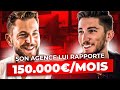 De 0  150000 par mois avec son agence  cdric desaintjan