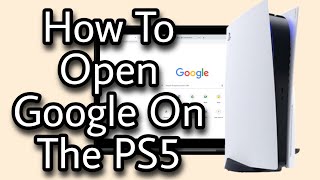 How to open the Web Browser on PS5! - Google on PS5! image