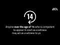 Lesson 4 Who may sign as a witness on your will