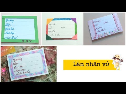 Video: Cách Vẽ Nhãn
