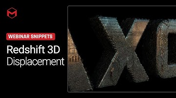 Redshift 3D Displacement Workflow
