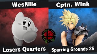 Sg 25 Losers Quarters - Wesnile Kirby Vs Cptn Wink Cloud - Smash Ultimate