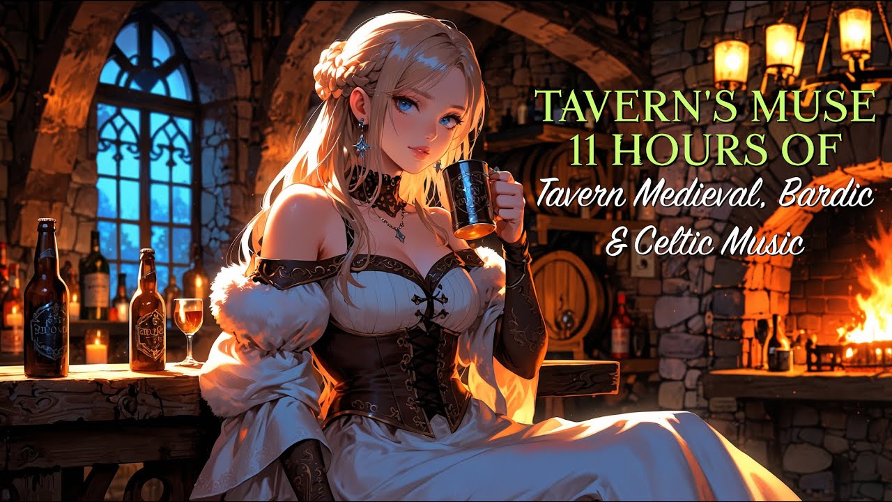 Tavern Medieval Bardic Music & Celtic Tunes | Uplifting & Adventure with Fantasy Ambience