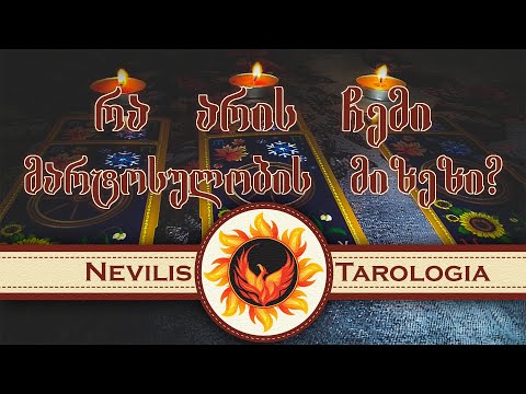 რა არის ჩემი მარტოსულობის მიზეზი? (Nevilis Tarologia)