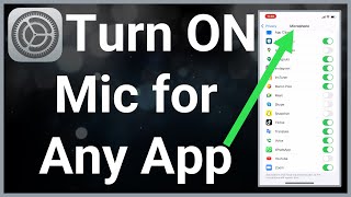 How To Turn ON Microphone On iPhone! screenshot 4