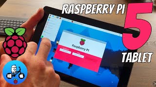 First Raspberry Pi 5 tablet. Raspad