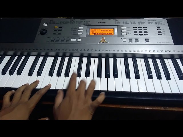 Raat kali ek khwab me aayi piano cover by Ashish class=