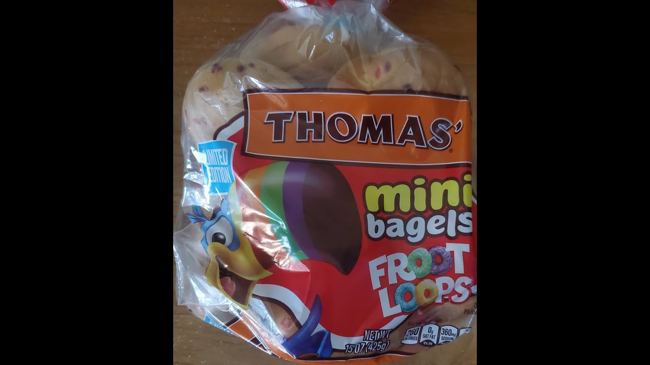 Thomas' Froot Loops Mini Bagels Review