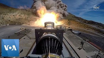 NASA Successfully Tests Rocket Booster