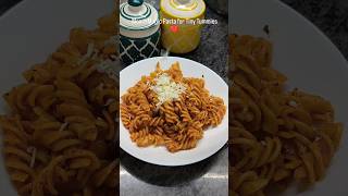 Easy Pasta Recipe 10 min cafe Style RedSauce Pasta🍝#pasta #shorts #viral #redpasta #kidslunchboxidea