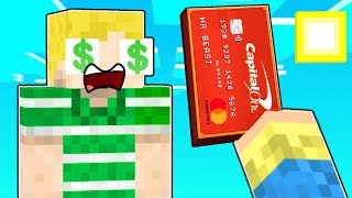 Jeg Giver Emil Mit Kreditkort I Minecraft!!