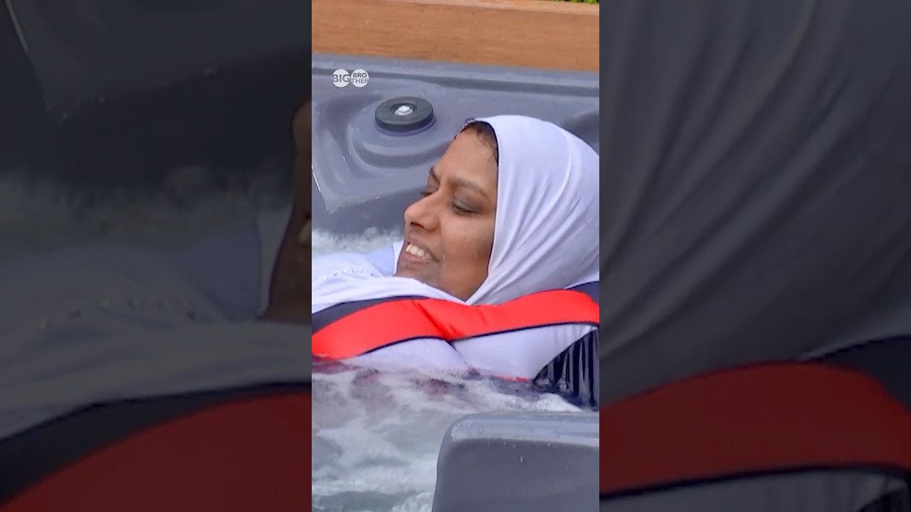 ⁣Rumour has it, Farida's still in the hot tub 🫧 | Big Brother UK 2025
