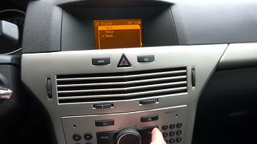 How to Change On-board Computer Language in Opel Astra H GTC (2004 - 2014) - Set new Language