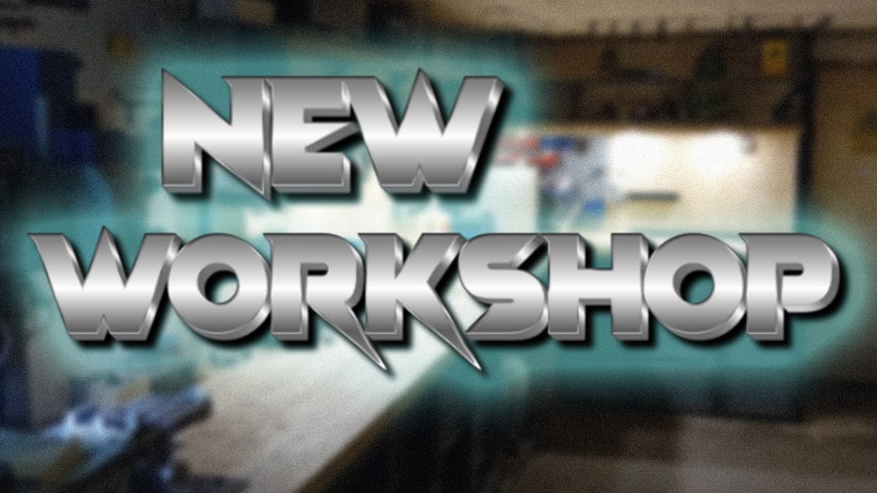 My new workshop, part 1 - YouTube