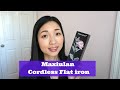 First Impression of Maxiulan Cordless Flat Iron