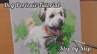 How to Paint a Dog Portrait | Oil Painting Tutorial