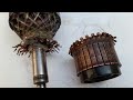 Armature Commutator Repair | Electric Motor Commutator | Chop Saw Armature | Fix Broken Armature