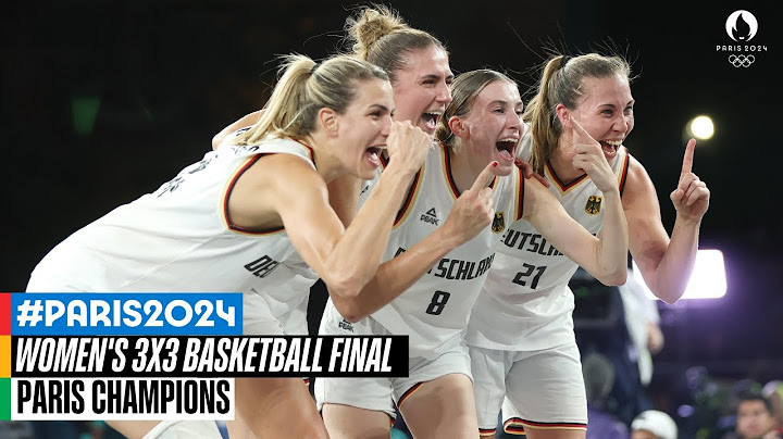 Women's 3x3 basketball final 🏀 | Paris Champions