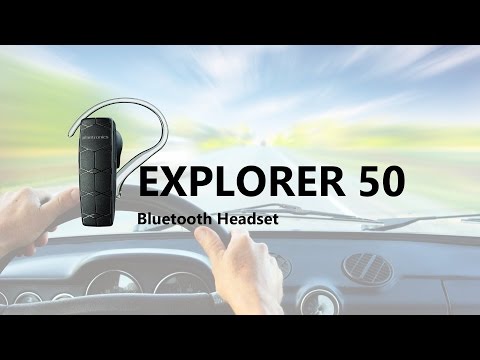 Plantronics Explorer 50 Bluetooth Headset (Unboxing) | WPLive