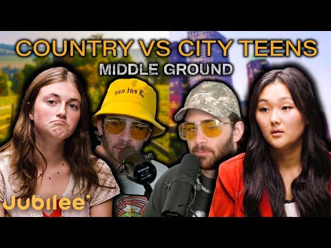 Thumbnail for HasanAbi reacts to Can CITY Teens and COUNTRY Teens See Eye to Eye? | Middle Ground | Jubilee