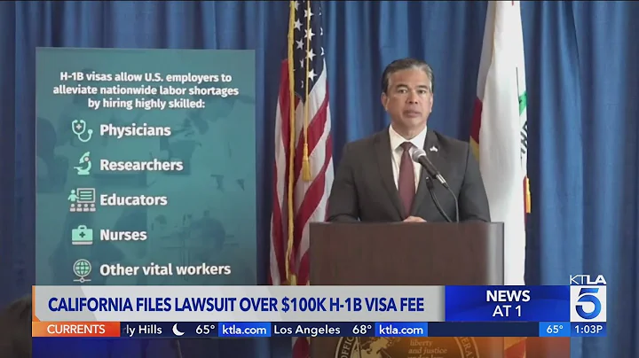California, other states sue Trump admin. over $100,000 fee for H-1B visas