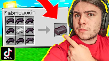 PROBAMOS Los TIKTOK Más VIRALES DE MINECRAFT FUNCIONAN MINECRAFT TIK TOK 33 PROBAMOS Los TIKTOK Más VIRALES DE MINECRAFT FUNCIONAN MINECRAFT TIK TOK 33