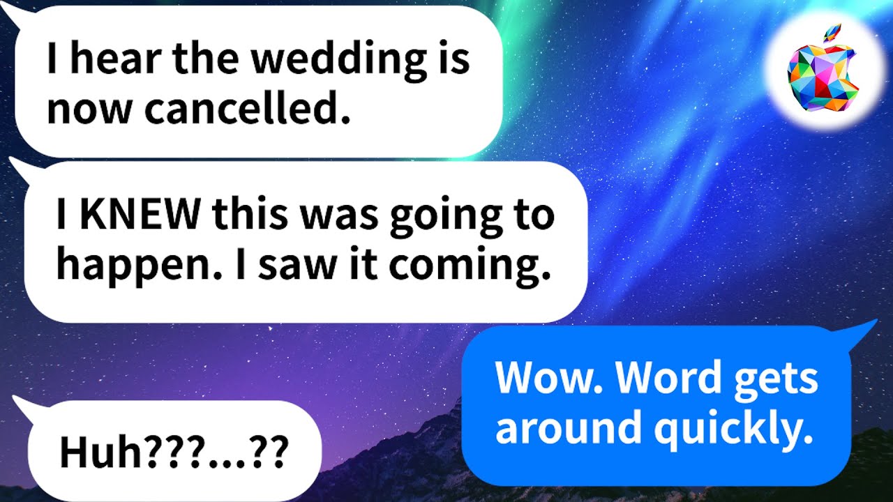 【Apple】My so-called friend called a little too quickly to gloat after I called off my wedding