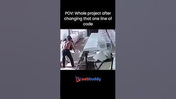 POV: Whole project after changing that one line of code