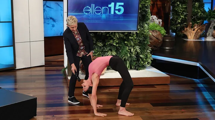 Pole Dancer Marion Crampe Stuns Ellen with Her Imp...