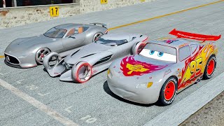 Silver Lightning Mcqueen Piston Cup Vs Mercedes Silver Arrow Vs Mercedes Vision Gt At Top Gear