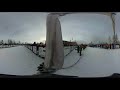 360-degree video: Brent Sass wins the 2019 Yukon Quest