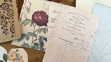 Embossing and Die Cutting papers with a Sizzix Big Shot machine