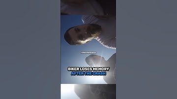 Biker Loses Memory After the Crash 🤯