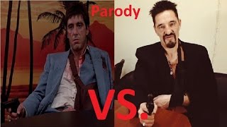 Scarface Parody. Пародия на фильм "Лицо со Шрамом". ТК Перемотка. Scarface Parody. Пародия на фильм "Лицо со Шрамом". ТК Перемотка.