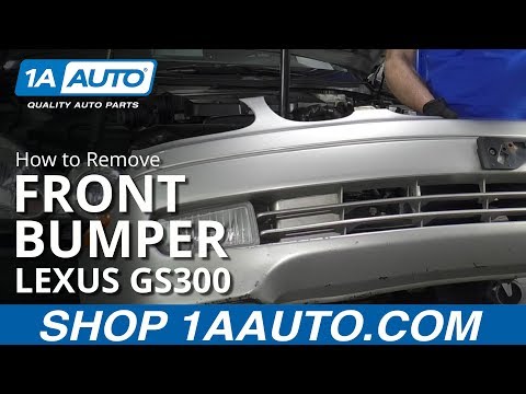 How to Remove Front Bumper 97-05 Lexus GS300