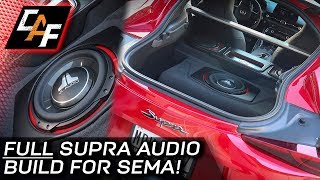 2020 Supra Audio FULL BUILD for SEMA!