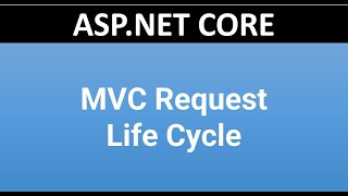  CORE  MVC Request Life Cycle