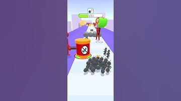 Tiny Run 🐜 Game Satisfying Gameplay Walk-through Android & ios Game #shorts #viral #tinyrun #gaming