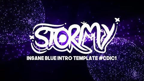 [PZ] INSANE Blue Intro Template! || FT. Chill Designs! || StormyFX