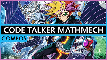 Yu-Gi-Oh! - Code Talker Mathmech Combos + Decklist (post CYAC / without Link Decoder)