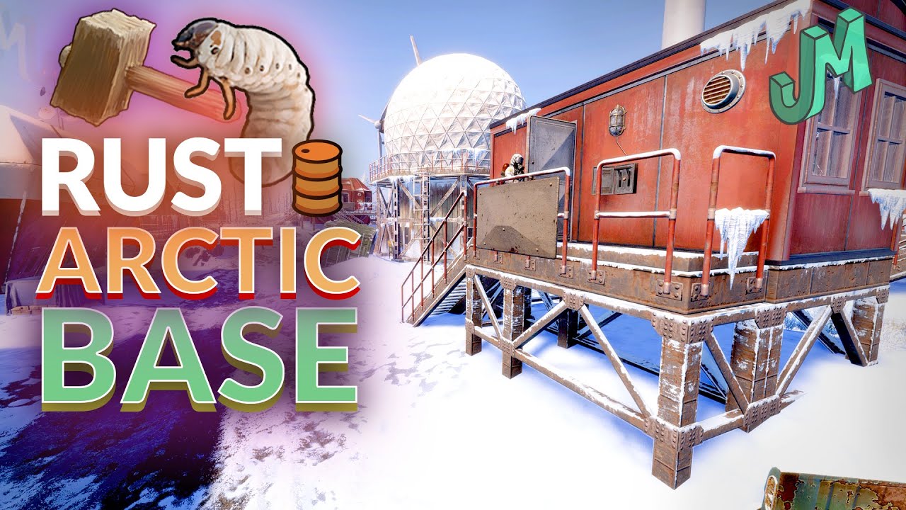 Solo building Arctic Base 🛢 Rust 🎮 Stream 815